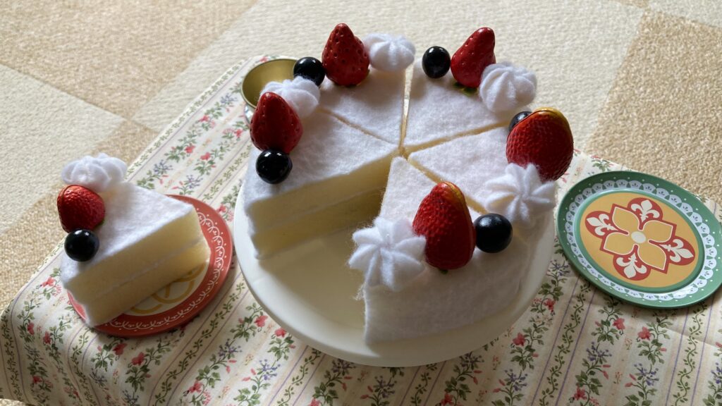 ままごとケーキ